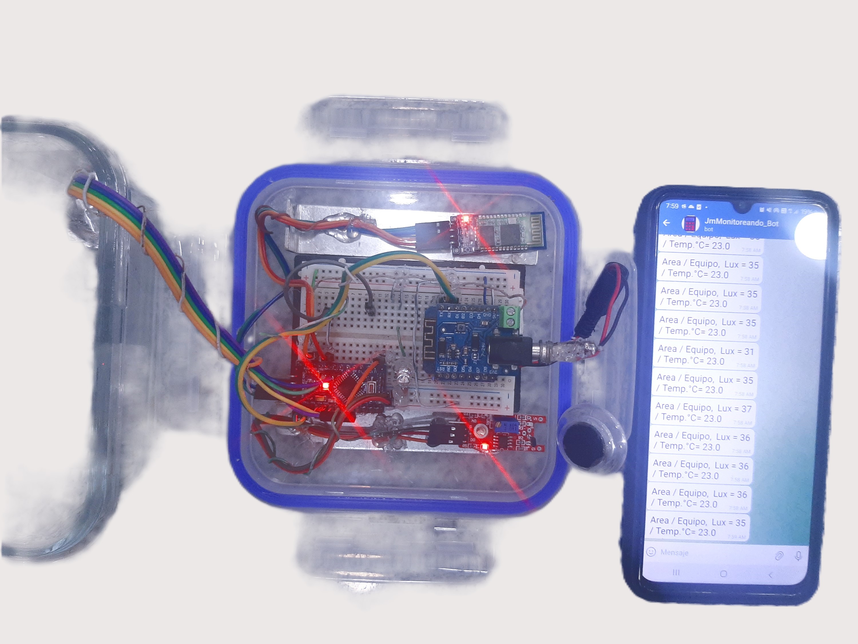 Prototipo fluxometro